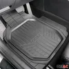 Tapis de sol VW Polo Découpable Caoutchouc Noir 4 pièces Voir les images du produit 2