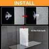 Lot de 2 séparateurs pour aquarium en plastique Voir les images du produit 3