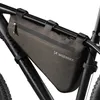 Wozinsky taška na rám bicykla 5 L Grey Náhľad obrázku produktu 5