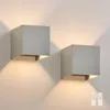 ZMH Led wall light 2pcs outdoor grey wall lamp G9 warm Anteprima dell’immagine prodotto 1