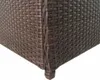 vidaXL Garten-Auflagenbox Braun 120x50x60 cm Poly Rattan Produktbild-Vorschau 3