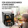 GOURMETmaxx FryUp Verticale dubbele frituurpan met hete Productafbeelding-voorbeeld 6