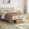 Letto in metallo, letto moderno per giovani con rete a Anteprima dell’immagine prodotto 2