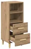 vidaXL Sideboard Artisan-Eiche 34 x 34,5 x 90 cm Produktbild-Vorschau 5