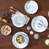 MALACASA, 24 pcs. vaisselle en porcelaine service combiné Voir les images du produit 5