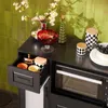 SoBuy FSB78-SCH Servierwagen Sideboard Küchenwagen Produktbild-Vorschau 5