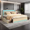 Polsterbett 160x200 cm mit USB Ladefunktion und Produktbild-Vorschau 1