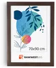 RAWWEST.BIS Holz Bilderrahmen 70x90 cm Plexiglas Poster Produktbild-Vorschau 1