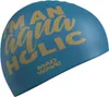Madwave Aquaholic Big Badekappe Blau  Blau One Size Produktbild-Vorschau 2