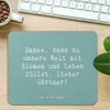 Mr. & Mrs. Panda Mousepad Spruch Gärtner Dankeschön - Produktbild-Vorschau 2