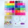 A flat lay of a jewelry making kit containing many small beads and accessories. Náhled obrázku produktu