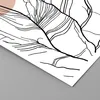 Poster - Poster ohne Rahmen - Abstraktion Linien Sonne - Produktbild-Vorschau 2