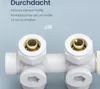 EMKE Anschlussarmatur Ventil mit Thermotstat für Heizkörper Produktbild-Vorschau 6