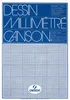 Canson - Millimeterpapier hellblau bedruckt 50 Blatt 72gr Produktbild-Vorschau 1