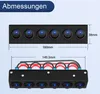 CENTRALSYSTEMS Schalterleiste E3712, 6 Schalter, 12 V Produktbild-Vorschau 2