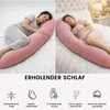 Seitenschläferkissen Stillkissen 190 cm x 32 cm XXL Produktbild-Vorschau 7