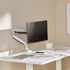 Maclean Monitorhalterung, Doppelarm, mit Gasfeder, 17"-45", Produktbild-Vorschau 6