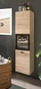 Badezimmer Midischrank "Lowell" Sonoma Eiche Badschrank Produktbild-Vorschau 3