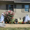 2x Halloween dekorace duch venkovní zahrada, 85cm stojící Náhled obrázku produktu 10