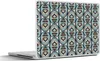 MuchoWow® Laptop Aufkleber Sticker Cover Retro - Blume - Produktbild-Vorschau 1