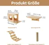 TWSOUL Katzen-Kletterwand 9/17 Stück Deluxe-Katzenmöbel aus Produktbild-Vorschau 2