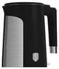 A black and silver electric kettle is shown from the side against a white background. Náhľad obrázku produktu