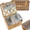 tectake® Picknickkorb Föhr für 4 Personen inkl. 20-teiliges Produktbild-Vorschau 9