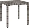 Lettini prendisole 2 pezzi con tavolo in rattan grigio Anteprima dell’immagine prodotto 10