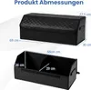 COSTWAY Coffre de voiture 51L avec couvercle, séparateur Voir les images du produit 3