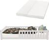 Juskys Kinderbett Naya 90x200 cm mit Matratze, Produktbild-Vorschau 1