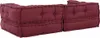 vidaXL divano modulare a 2 posti marrone 140x70x36 cm in Anteprima dell’immagine prodotto 10