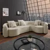 riess-ambiente Retro Wohnlandschaft VOGUE 290cm beige Samt Produktbild-Vorschau 1