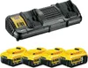 DEWALT Akku 8er Kombopack, 18V / 5 Ah DCK853P4-QW Produktbild-Vorschau 7