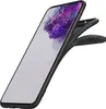 A black phone case is shown from a diagonal angle, with the phone inside. Podgląd zdjęcia produktu
