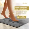 Lavea® 4er Set Badematte 50x80 cm, Badezimmerteppich 100% Produktbild-Vorschau 3