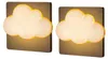 2er LED Nachtlicht Steckdose – Wolkenform, Lichtsensor, Produktbild-Vorschau 1