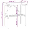 vidaXL Stolik do sadzenia roślin z półką 78x38x82,5 cm z Podgląd zdjęcia produktu 8