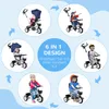HOMCOM 6 in 1 Dreirad mit Schubstange, Kinderdreirad mit Produktbild-Vorschau 4