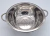 Küchensieb Salatsieb Edelstahl Ø 24 cm mit Griffen Sieb Produktbild-Vorschau 1