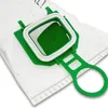 A close-up shot of a vacuum cleaner bag with its attachment mechanism. Produktbild-Vorschau
