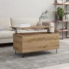 vidaXL Table basse en chêne Artisan 90 x 44.5 x 45 cm Bois Voir les images du produit 4
