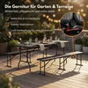 Albatros Bierzeltgarnitur Rattan – robuste Produktbild-Vorschau 6