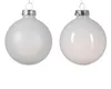 Weihnachtskugeln Glas 6cm x 6 Stück - Winterweiss Produktbild-Vorschau 2