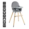 A high chair with informational icons on the side. Anteprima dell’immagine prodotto