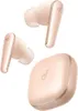 A set of rose gold wireless earbuds and their charging case, displayed against a white background. Produktbild-Vorschau