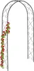 Relaxdays Rosenbogen, Metall, HxBxT: 230 x 120 x 39 cm, Produktbild-Vorschau 1