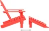 vidaXL Záhradná stolička Adirondack s podnožkou z masívneho Náhľad obrázku produktu 4