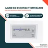 homeX FT0981-W Gefriertruhe, Tiefkühltruhe klein - 98 Liter Produktbild-Vorschau 6