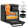 Heißluftfritteuse 12L Minibackofen Airfryer 12 Programmen Produktbild-Vorschau 1