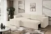 A modern living room with a sectional sofa, coffee table, and artwork. Produktbild-Vorschau